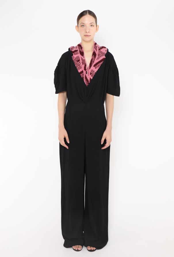 Prada F/W 2021 Knit Trim Jumpsuit - 5