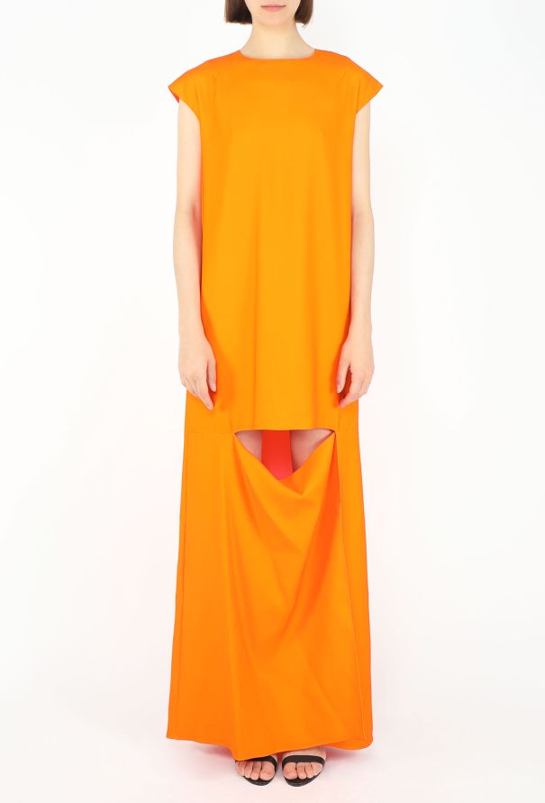 Dior 2014 Charmeuse Train Dress - 4