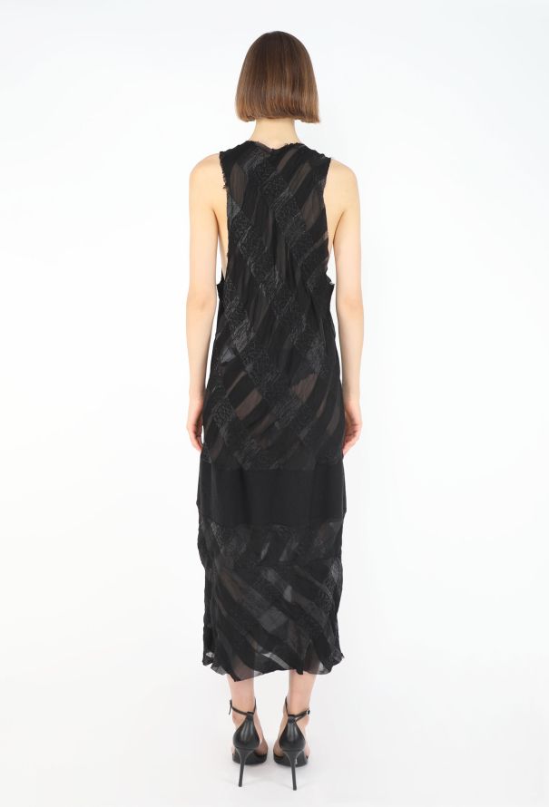 Comme des Garçons Iridescent Banded Slip Dress, 1993 - 2