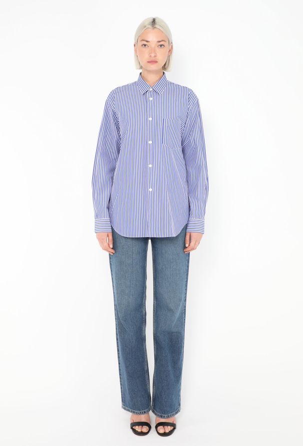 Comme des Garçons Classic Striped Cotton Shirt - 2