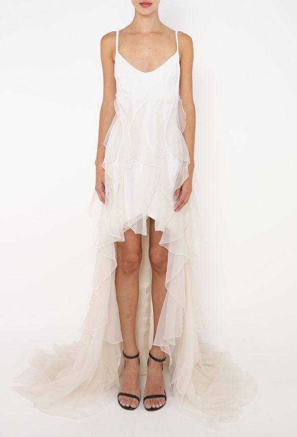 Dior RARE 1994 Cascading Organza Gown - 4