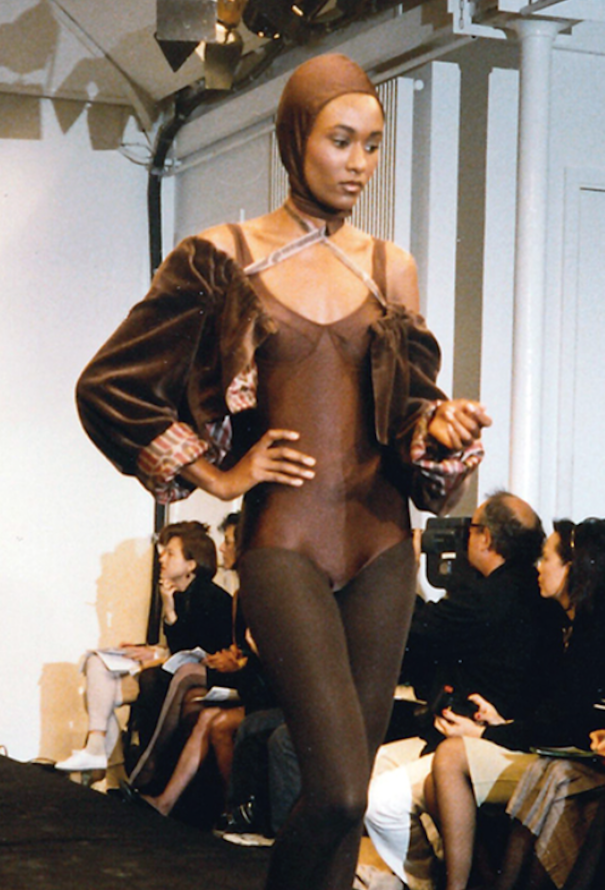 Alaïa S/S 1987 Cut-Out Bustier Bodysuit - 2