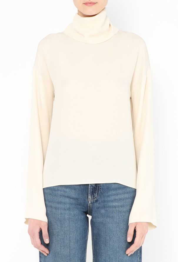 Chanel Cowl-Neck Silk Blouse - 5