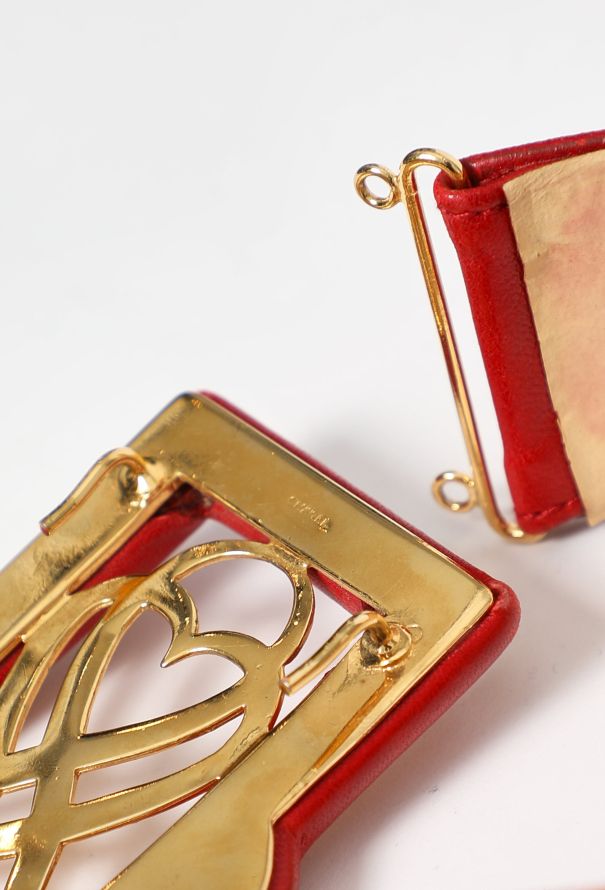 Chanel Rare F/W 1989 Chainlink Arabesque Belt - 7