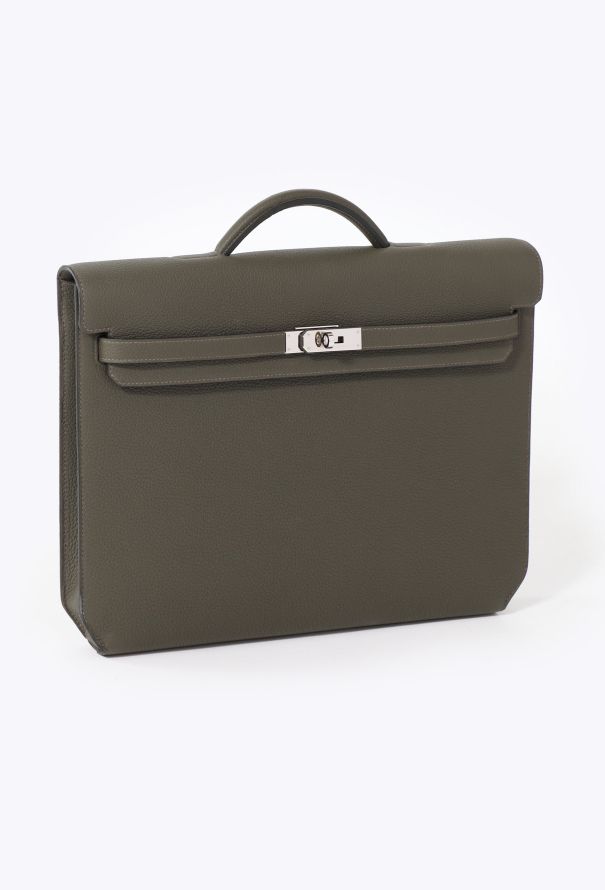 Hermès Graphite Togo Kelly Dépêches 36 Briefcase - 2 Hermès Graphite Togo Kelly Dépêches 36 Briefcase - 2