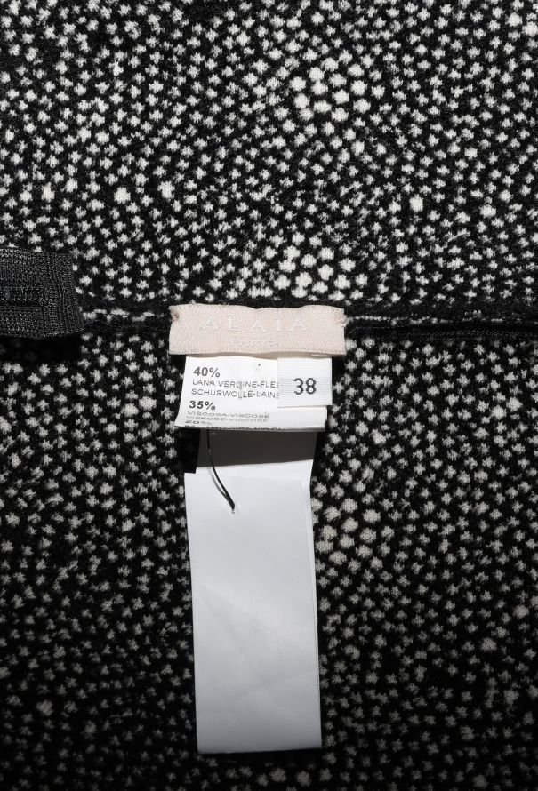 Alaïa 2013 Dotted Bouclé Skater Dress - 4