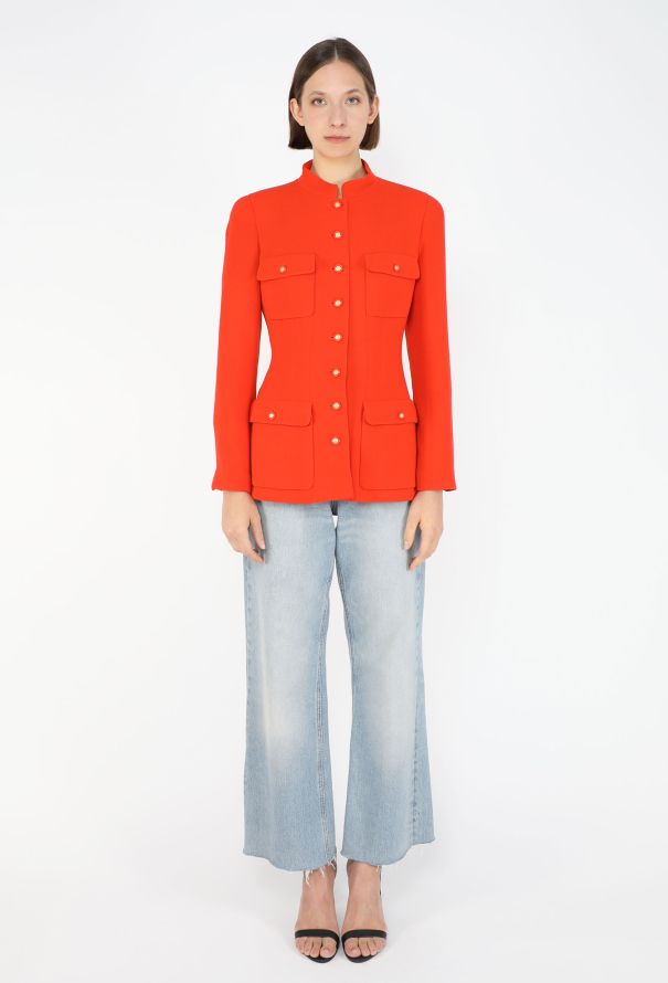 Chanel Tailored Military 'CC' Jacket, 1996 - 3