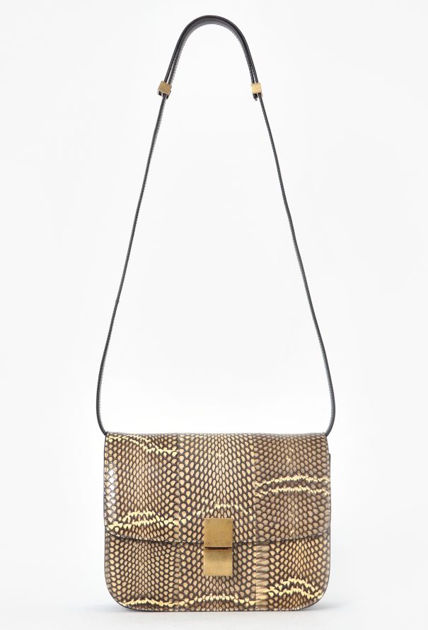 Céline Beige Classic Cobra Bag - 1