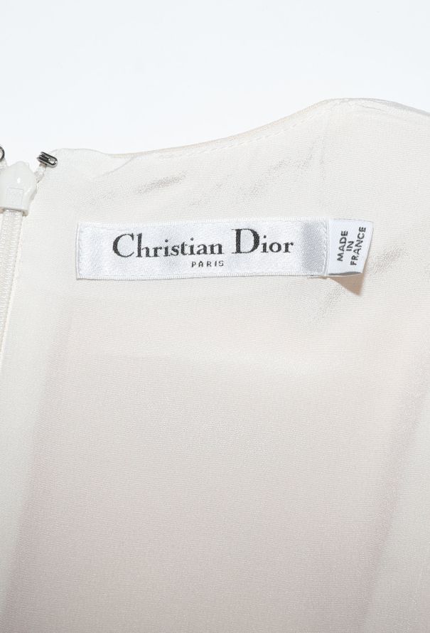 Dior 2016 Chantilly Trim Sheath Dress - 5