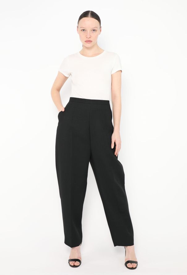 Céline Classic Tapered Twill Trousers - 3 Céline Classic Tapered Twill Trousers - 3