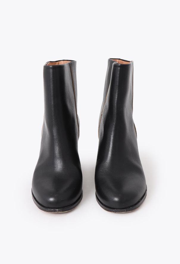 Maison Margiela 2022 Calfskin Angled Ankle Boots - 3