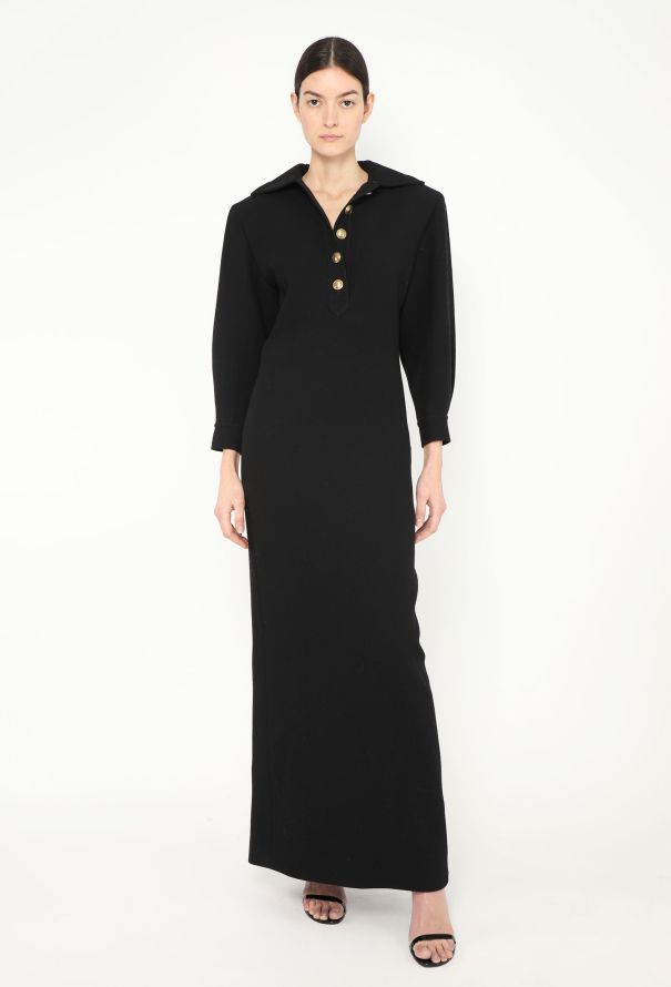 Saint Laurent 2021 Structured Polo Dress - 3