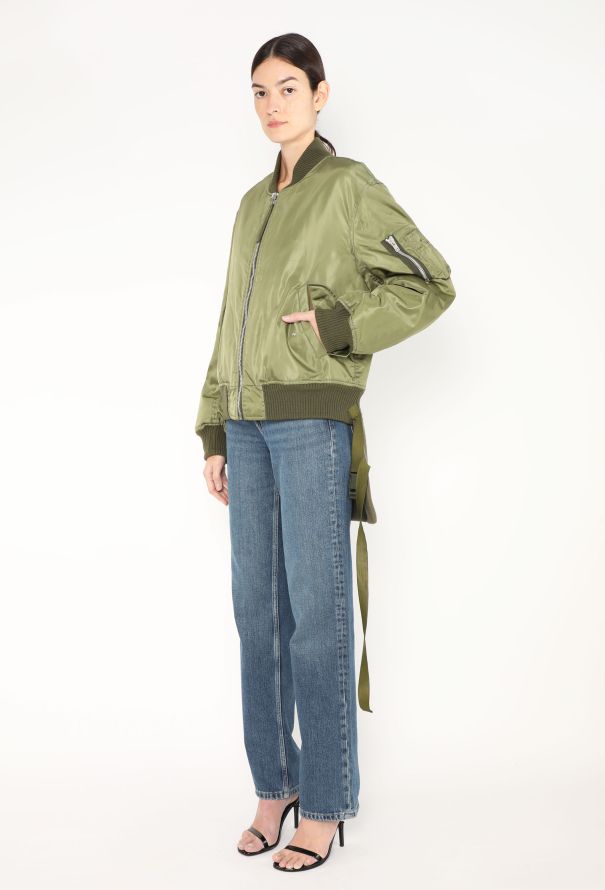 Helmut Lang F/W 2003 Fleece Bondage Bomber - 6