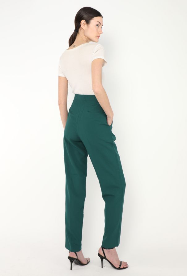 Céline Tapered Pleated Trousers - 6