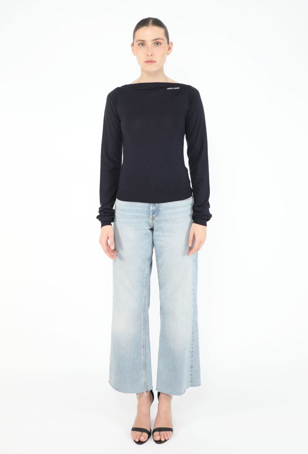 Miu Miu S/S 2025 Boatneck Pullover - 4