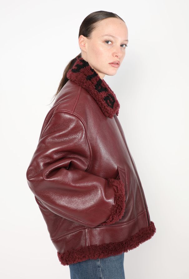 Balenciaga 2020 Lambskin Shearling Teddy Jacket - 1