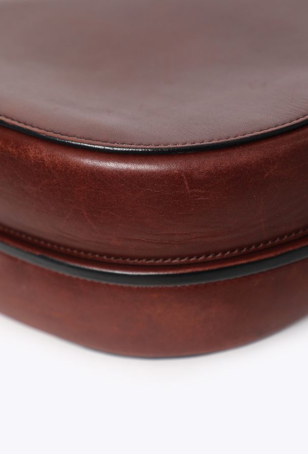 Céline Burgundy Medium Trotteur Crossbody Bag - 7