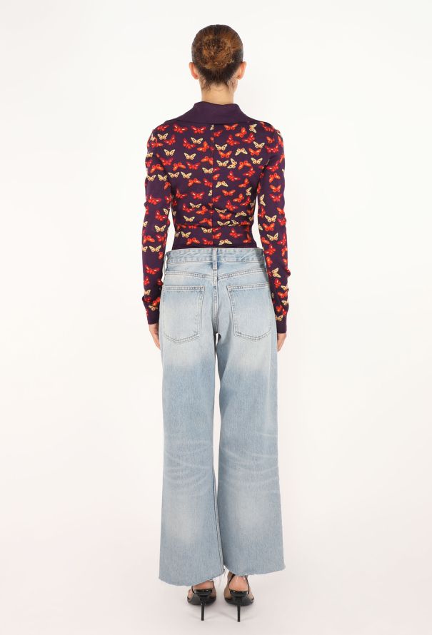 Alaïa Butterfly Printed Bodysuit, F/W 1991 - 6