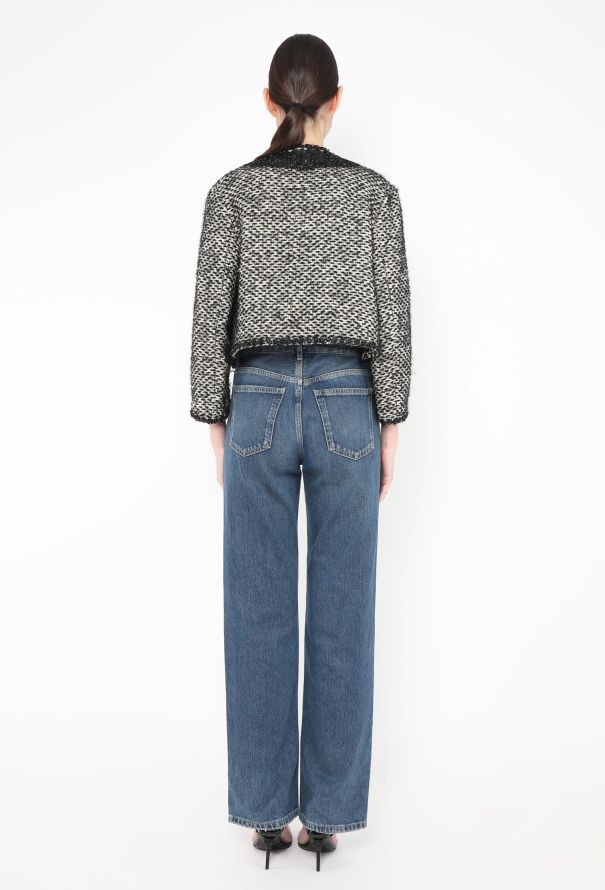 Jean Paul Gaultier Vintage Tweed Gradient Trim Jacket - 5 Jean Paul Gaultier Vintage Tweed Gradient Trim Jacket - 5