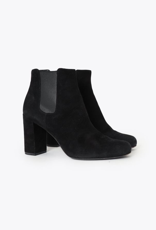 Saint Laurent 2016 Babies Suede Ankle Boots - 2 Saint Laurent 2016 Babies Suede Ankle Boots - 2