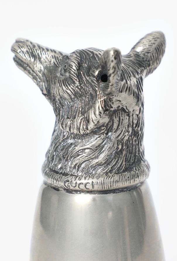 Gucci '70s Carved Fox Head Chalice - 4