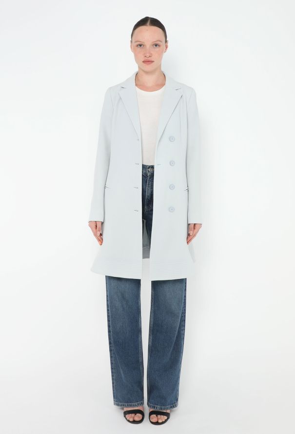 Dior Tailored Crêpe Coat - 1