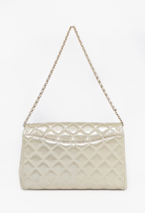 Chanel Iridescent Timeless Chain Clutch Bag - 5