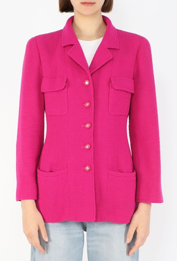 Chanel Bouclé 'CC' Blazer, F/W 1995 - 4