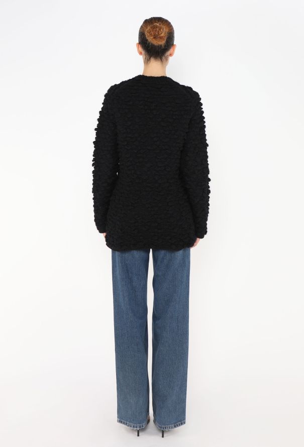 Comme des Garçons 2022 Bouclé Knit Oversized Sweater - 4