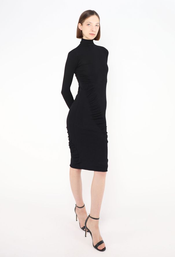 Bottega Veneta 2022 Ruched Bodycon Dress - 3