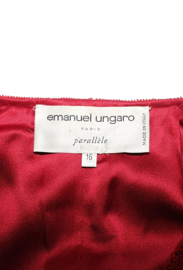 Emanuel Ungaro Vintage Tambour Hand-Embroidered Jacket - 7