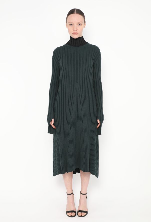 Céline 2014 Ribbed Knit Dress - 1