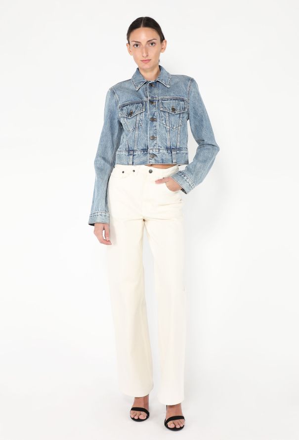 Khaite Resort 2023 Rizzo Denim Jacket - 3