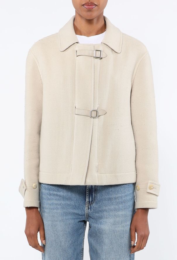 Hermès Leather Buckle Jacket, 2000 - 1