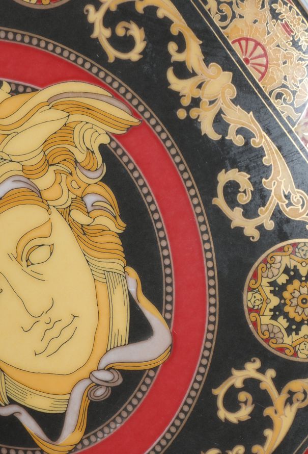 Gianni Versace '90s Rosenthal x Versace Medusa Vide Poche - 5