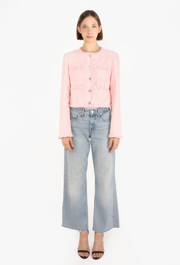 Chanel Sequin Tweed 'CC' Jacket, 2025 - 3