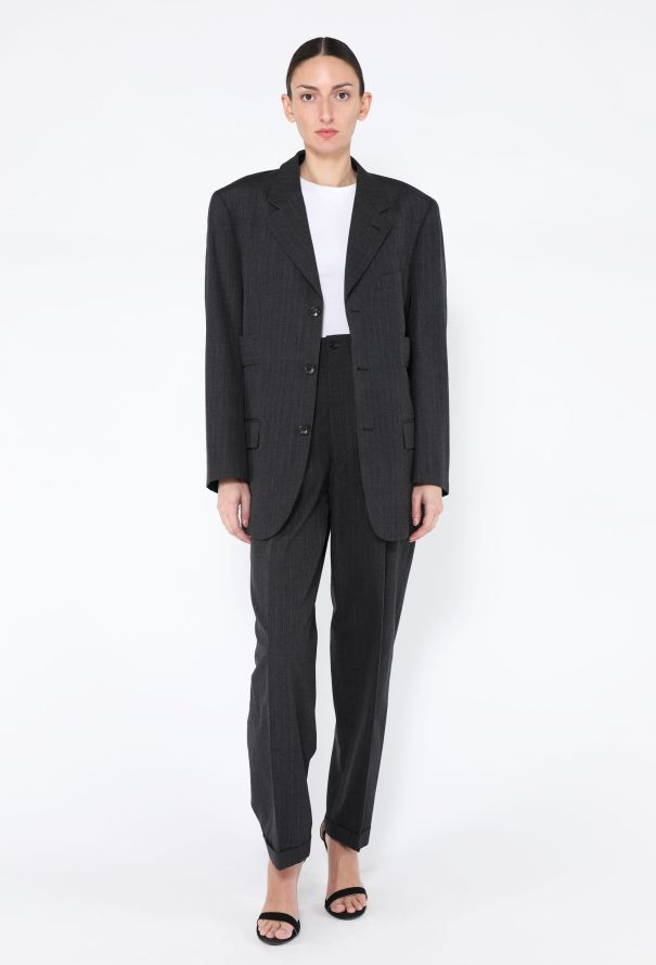 Comme des Garçons 1994 Wool Pinstripe Suit - 4