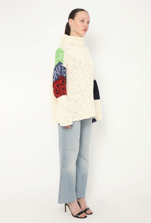 Céline 2016 'Belong' Patchwork Knit Sweater - 3