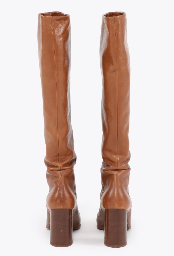 Miu Miu Early 2000s Calfskin Boots - 4