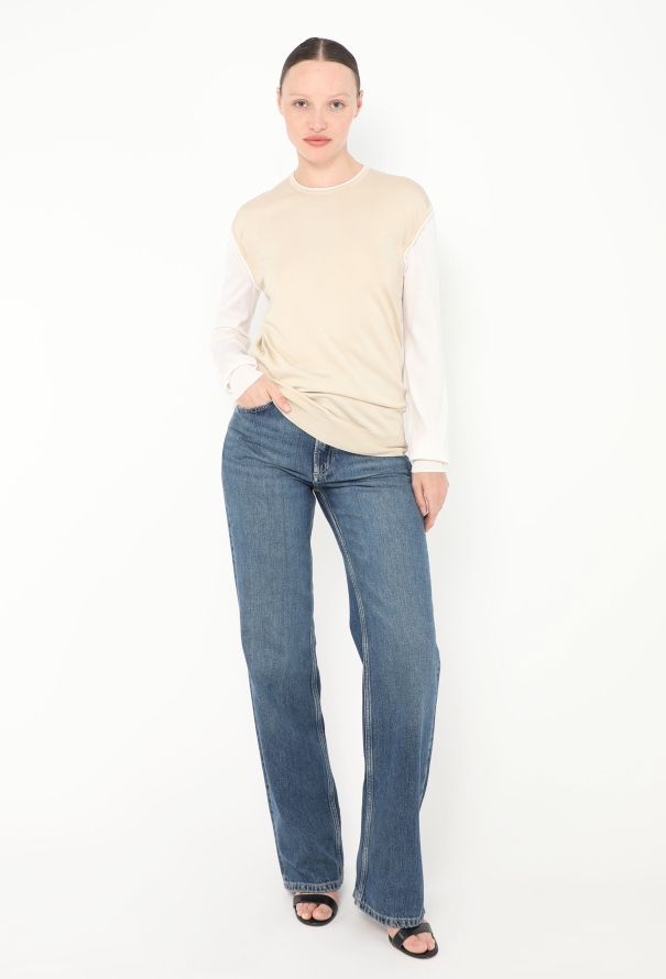 Céline Layered Cashmere Sweater - 2 Céline Layered Cashmere Sweater - 2