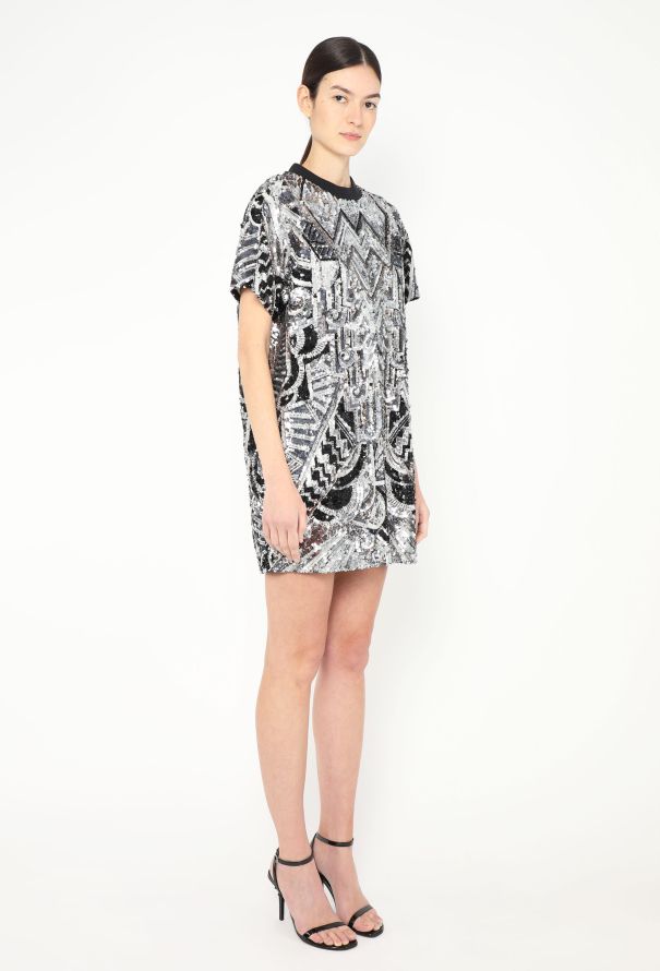 Louis Vuitton Embellished T-Shirt Dress - 3 Louis Vuitton Embellished T-Shirt Dress - 3