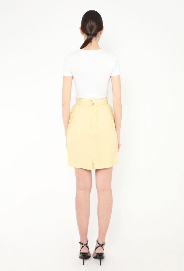 Thierry Mugler Rare '80s Fringe Trim Hourglass Ensemble - 4