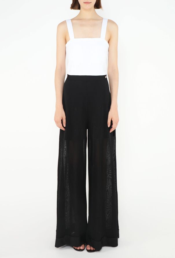 Chanel 2025 Piqué Bicolor Jumpsuit - 3 Chanel 2025 Piqué Bicolor Jumpsuit - 3
