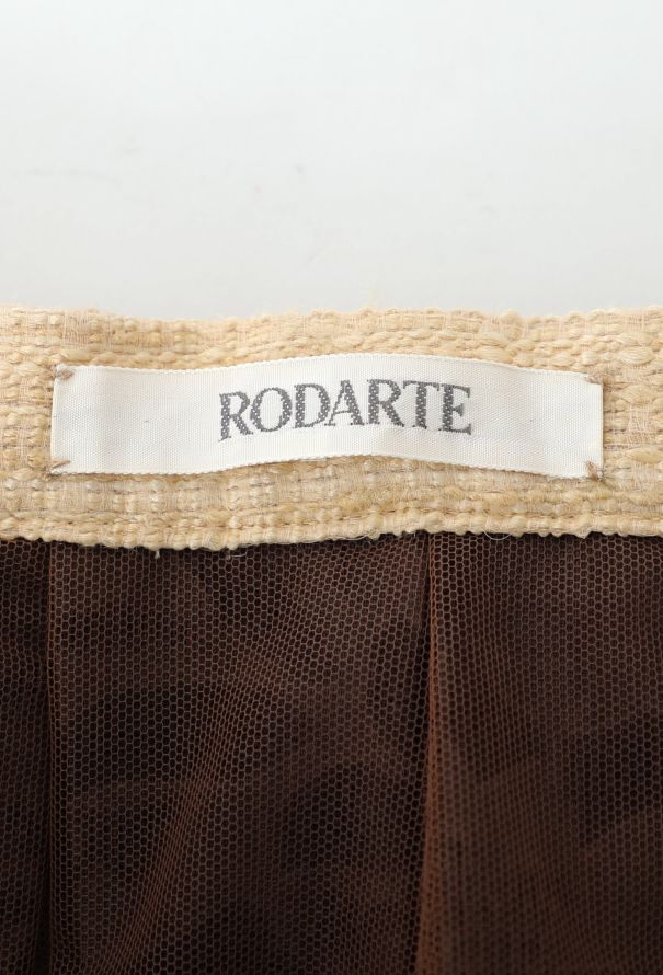 Rodarte Cut-out Pleated Skirt - 6 Rodarte Cut-out Pleated Skirt - 6