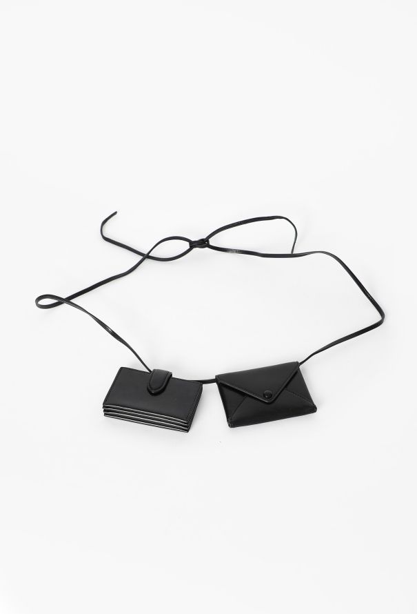 The Row S/S 2022 Belted Nappa Card Holder & Pouch - 1