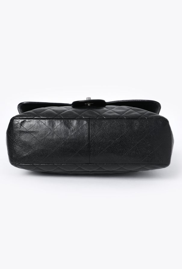 Chanel Vintage Jumbo Caviar Timeless Bag - 7