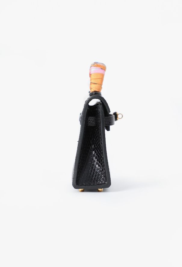 Hermès Lizard Kelly Twilly Bag Charm - 9