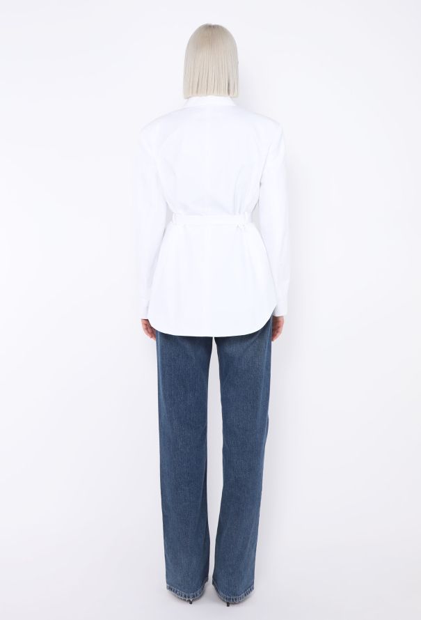 Valentino S/S 2024 Belted Poplin Jacket - 4