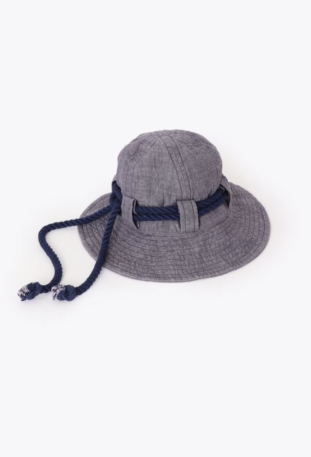 Chanel Linen Rope Bucket Hat - 3