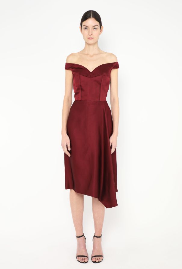 Alexander McQueen Pre-Fall 2019 Charmeuse Dress - 1